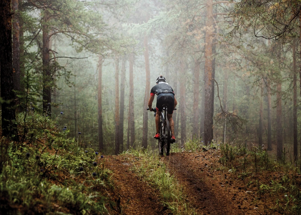 Nature trails stretch 20km for nature, hiking, and cycling adventures.